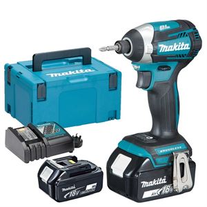 מברגת אימפקט כולל 2 סוללות 5Ah DTD154RTE 18V – תמונה 2