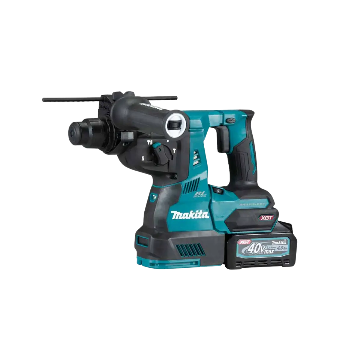 פטישון MAKITA HR003G 40V עם 2 סוללות 4Ah ומטען