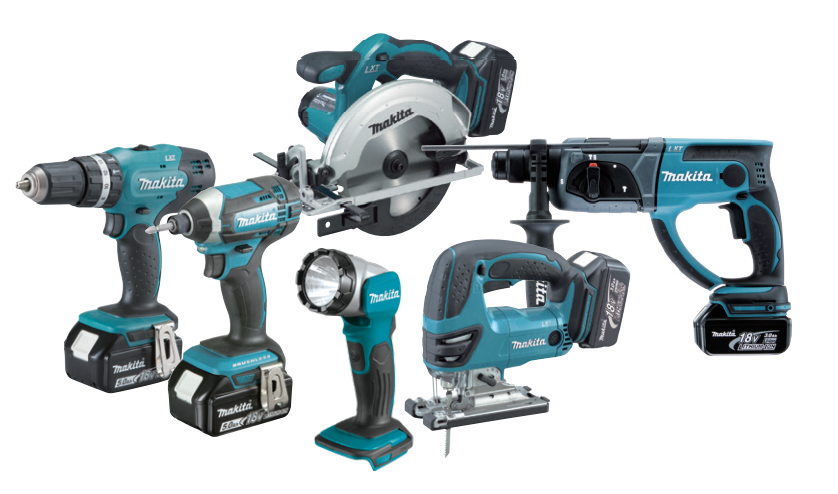 מברגה מקיטה | סט ליתיום 6 כלים MAKITA DLX6068T 18V